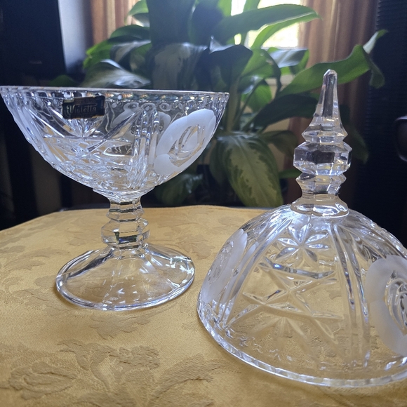 NWOT, Violetta Crystal Candy Dish - Picture 2 of 8